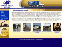 Tablet Screenshot of advancedvacuum.com